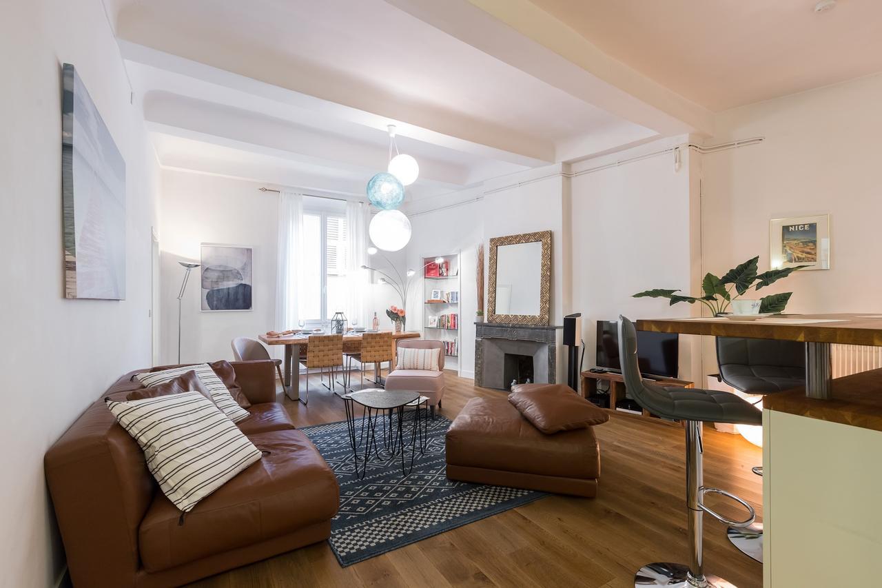 Pref 2 - F4 - Vaste Et Bourgeois ,3 Chambres, Ascenseur, Vx-Nizza Exterior foto