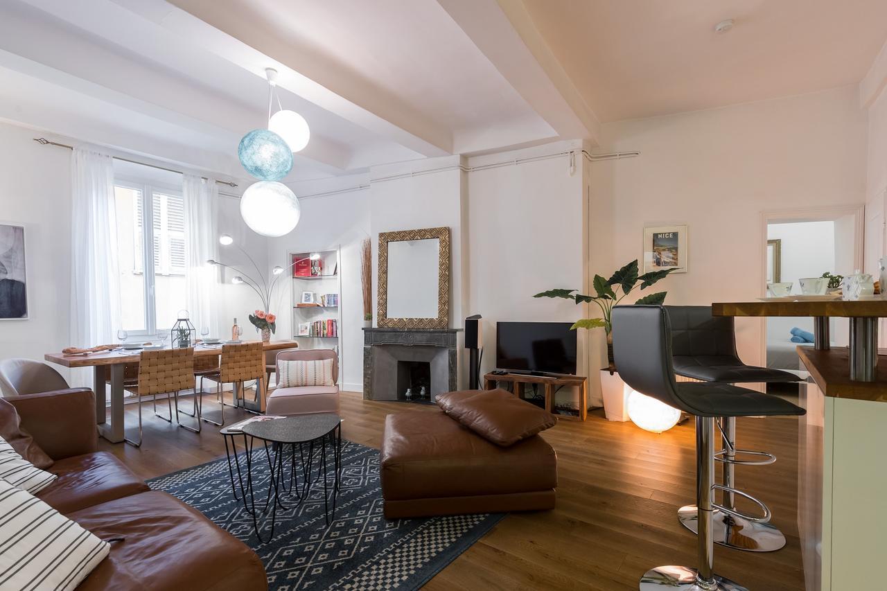 Pref 2 - F4 - Vaste Et Bourgeois ,3 Chambres, Ascenseur, Vx-Nizza Exterior foto