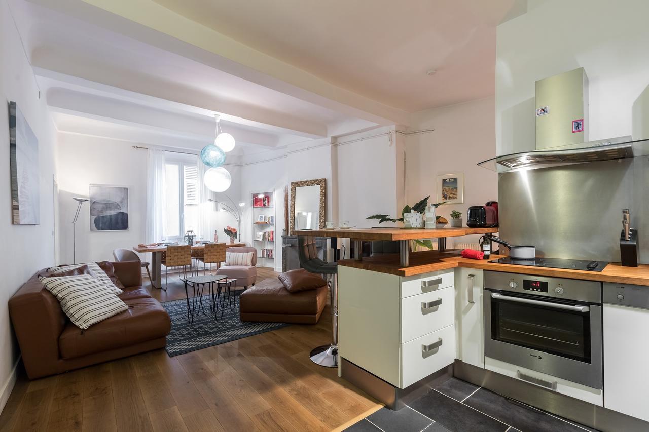 Pref 2 - F4 - Vaste Et Bourgeois ,3 Chambres, Ascenseur, Vx-Nizza Exterior foto